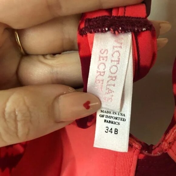 2pc Bundle Set Victoria's Secret Vintage Y2K Underwire Bikini Tops 34B - Picture 4 of 10